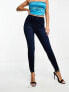 Фото #3 товара Spanx ankle grazer jean-ish leggings in blue