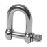 STOKER Straight galvanized shackle 3/8´´