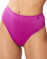 Red Carter 262032 Women's Texture High Waisted Bikini Bottom Swimwear Size XS