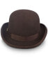 Фото #4 товара Men's Wool Bowler Hat