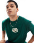 Santa Cruz oval dot logo t-shirt in green