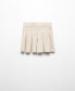 Women's Knitted Panel Skirt