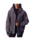 ფოტო #2 პროდუქტის Men's and Women's Gray Philadelphia Eagles Corduroy Full-Zip Bomber Hoodie Jacket