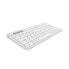 Фото #1 товара LOGITECH - Kabellose Tastatur - Pebble Keys 2 M380s - Bluetooth - Easy-Switch-Taste - Wei - (920-011804)