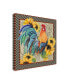 Фото #2 товара Jean Plout 'Country Time Rooster' Canvas Art - 18" x 18"