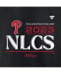 ფოტო #2 პროდუქტის Men's Black Philadelphia Phillies 2023 Division Series Winner Locker Room T-shirt