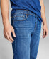 Фото #7 товара Men's Straight-Fit Stretch Jeans