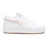 Фото #1 товара Puma Kaia 2.0 Platform Lace Up Womens White Sneakers Casual Shoes 39232004