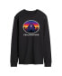 ფოტო #1 პროდუქტის Men's Yellowstone Sunset Barn Long Sleeve T-shirt