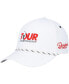 Men's White TOUR Championship Patch Trucker Adjustable Hat