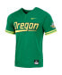 Men's Green Oregon Ducks Replica Two-Button Baseball Jersey