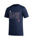 Фото #3 товара Men's Navy St. Louis City SC Team Jersey Hook AEROREADY T-shirt