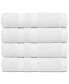 Supremely Soft 100% Cotton 4-Piece Bath Towel Set