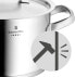 Фото #11 товара WMF Pot Set 4-Piece Gourmet Plus Inside Scale Steam Vent Hollow Handles Metal Lid Cromargan® Stainless Steel Suitable for Induction Hobs Dishwasher-Safe