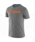 ფოტო #2 პროდუქტის Men's Heathered Charcoal Clemson Tigers Big and Tall Legend Facility Performance T-shirt
