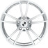 Proline RAR3 forged speed silver 10x19 ET42 - LK5/130 ML71.6