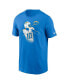 Фото #3 товара Men's Justin Herbert Powder Blue Los Angeles Chargers Player Graphic T-shirt