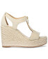 Фото #2 товара Berkley Zipper Espadrille Platform Wedge Sandals