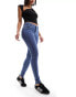 Фото #1 товара ONLY Rain skinny jeans in mid wash