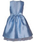 ფოტო #2 პროდუქტის Toddler Girls Sleeveless High Low Princess Seam Mikado Dress
