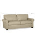 Фото #16 товара Orid 77" Leather Roll Arm Apartment Sofa, Created for Macy's