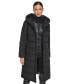 ფოტო #5 პროდუქტის Women's Bibbed Hooded Puffer Coat