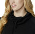 Фото #2 товара 32 DEGREES Women's Fleece Funnel Neck Top Black M