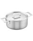 Фото #1 товара Industry 5.5-Qt. Stainless Steel Dutch Oven
