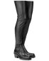 Agl Mota Leather Over The Knee Boot Women's 38, 8 - фото #1