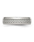 Фото #3 товара Stainless Steel Polished Grey Carbon Fiber Inlay 6mm Band Ring