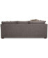 Фото #13 товара CLOSEOUT! Loranna 3-Pc. Fabric Sectional with Chaise, Created for Macy's