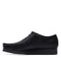 Фото #5 товара Clarks Wallabee 26174031 Mens Black Leather Oxfords & Lace Ups Casual Shoes