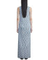 Фото #2 товара Lafayette 148 New York Marled Sleeveless Silk Knit Dress Women's M