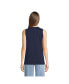 ფოტო #2 პროდუქტის Women's Tall Supima Cotton Tank Top