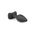 Фото #2 товара Small Black Silicone Buttplug