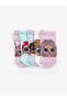 LCW Kids LOL Surprise OMG Lisanslı Kız Çocuk Patik Çorap 5'li
