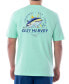 ფოტო #1 პროდუქტის Men's Call Of The Ocean Logo Graphic Pocket T-Shirt
