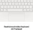 Фото #9 товара Apple Magic Keyboard (for the 11 inch iPad Pro - 3rdGeneration and iPad Air - 4thGeneration) - German - White