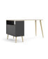 Фото #5 товара Diana 2 Drawer, 3 Shelf Desk