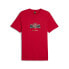 Фото #1 товара Puma Sf Race Graphic Crew Neck Short Sleeve T-Shirt Mens Red Casual Tops 6238030