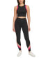 Women's Contrast-Trim Cropped Top