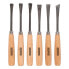 KREATOR Wood Flat Chisel 6 Pieces