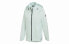Фото #1 товара adidas 简约运动连帽夹克外套 女款 符点绿 / Куртка Adidas Trendy_Clothing Featured_Jacket FI0629