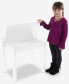 Melissa & Doug Wooden Child's Lift-Top Desk & Chair - White