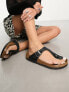 Birkenstock Gizeh toepost sandals in black 35 - фото #2