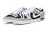 Фото #3 товара 【定制球鞋】 Nike Dunk Low ESS "White Paisley" 碳素笔 低帮 板鞋 女款 黑白 / Кроссовки Nike Dunk Low DJ9955-100