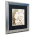 Фото #2 товара Color Bakery 'Petals Impasto Ii' Matted Framed Art, 16" x 16"