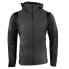 Diadora Bright Be One Full Zip Running Jacket Mens Black, Grey Casual Athletic O