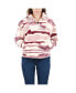 Фото #1 товара Women's No Boundaries High Pile Pullover Jacket