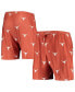 ფოტო #2 პროდუქტის Men's Texas Orange Texas Longhorns Flagship Allover Print Jam Shorts